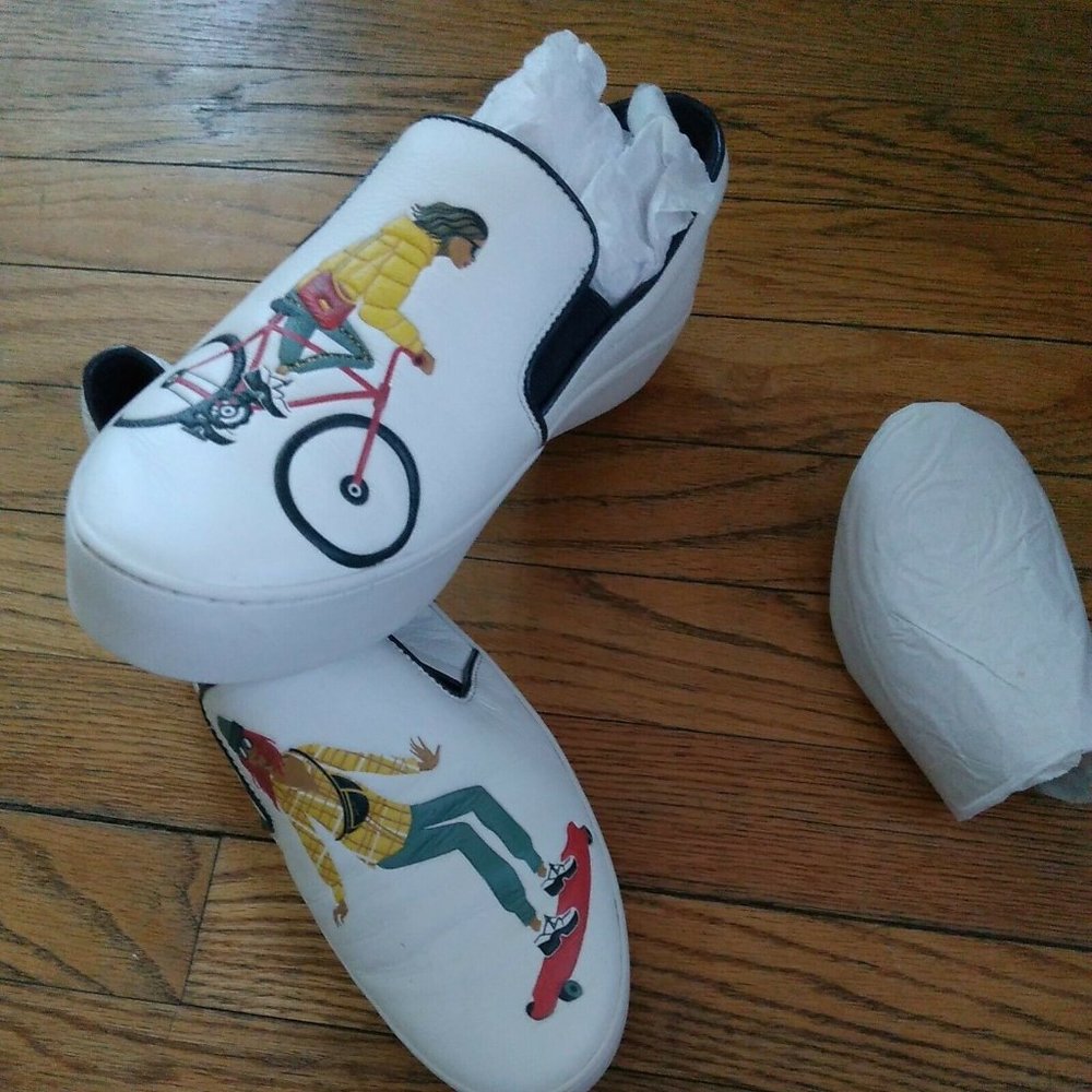 Michael Micheal Kors platform slip on size 8mchael kors plataform